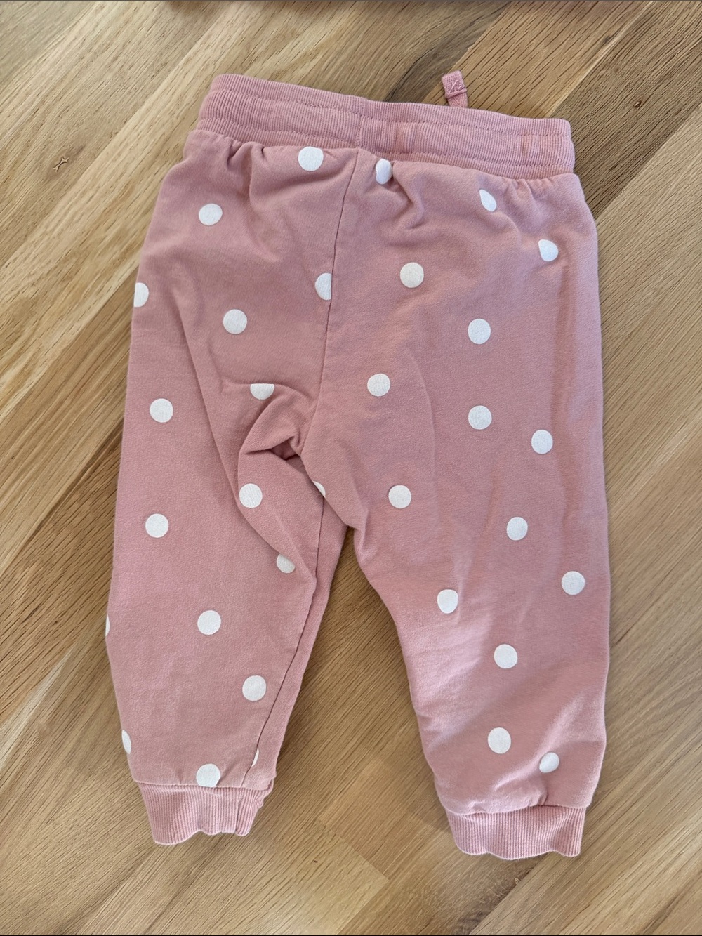 H&M Dusty Pink Polka Dot Kids Matching Set - Picture 4 of 4